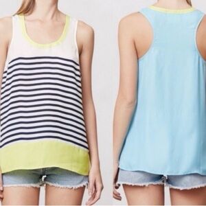 Anthropologie Maeve tank sheer top